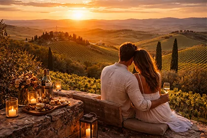 Honeymoon in Tuscany — Rumboé